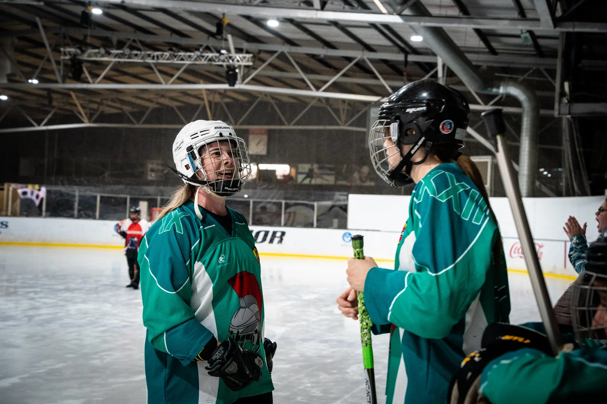 Broomball action image 2