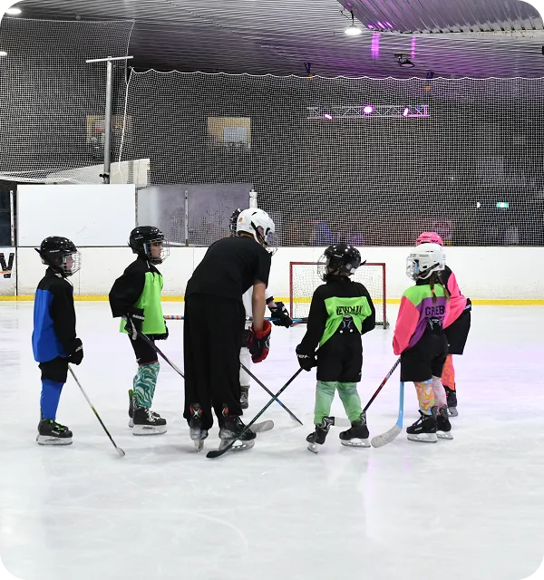 Ice Hockey Academy training session