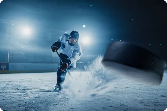 Monthly ice skating events