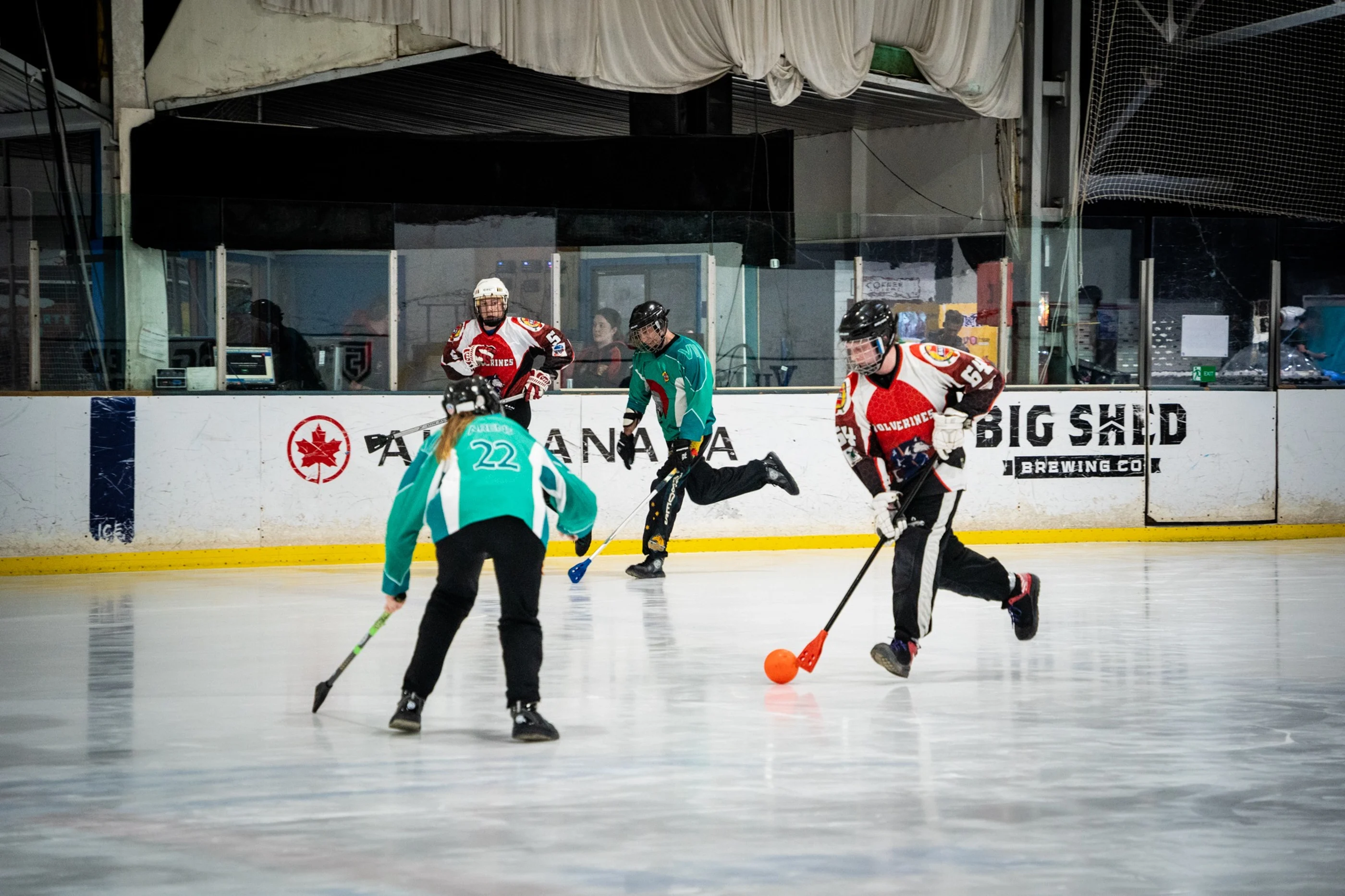 Broomball event