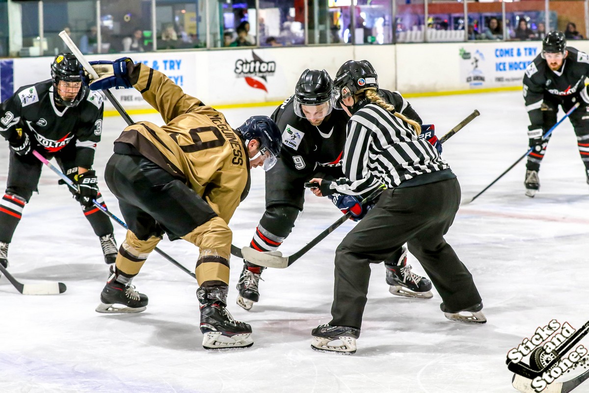 Ice hockey game